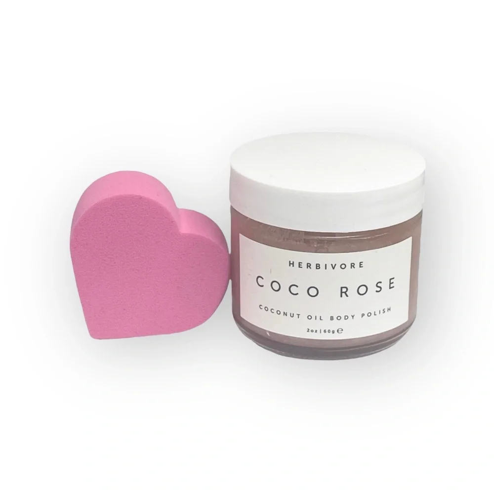 new Herbivore Botanicals ✿ Coco Rose Exfoliating Body Scrub ✿ Luxury Travel ✿